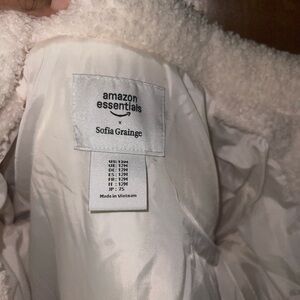 Amazon Essentials Soft Light Pink Teddy Jacket